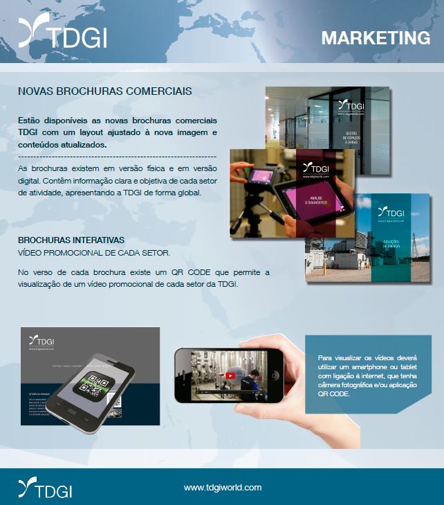 Novas Brochuras TDGI 2018