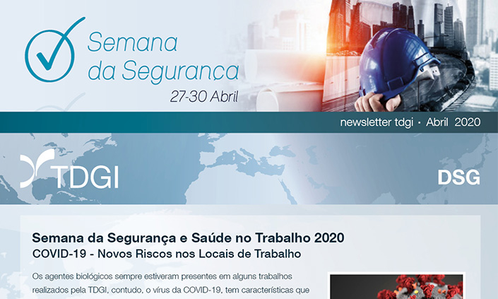 Semana – Segurança e Saúde no Trabalho 2020. TDGI Portugal